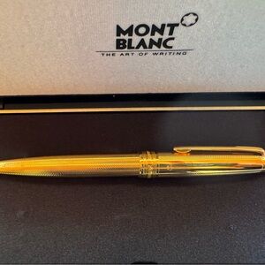 Montblanc Gold Ballpoint Pen